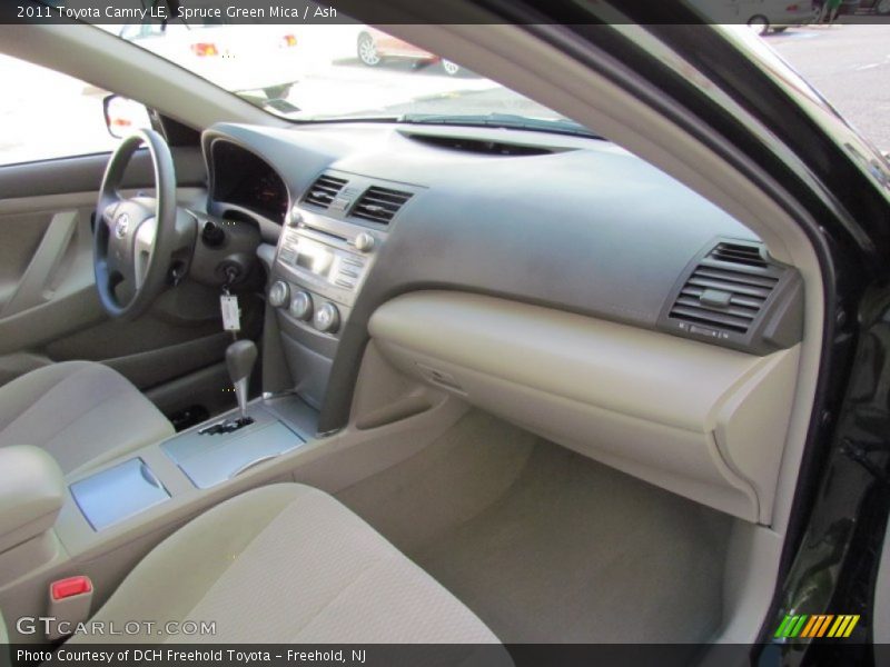 Spruce Green Mica / Ash 2011 Toyota Camry LE