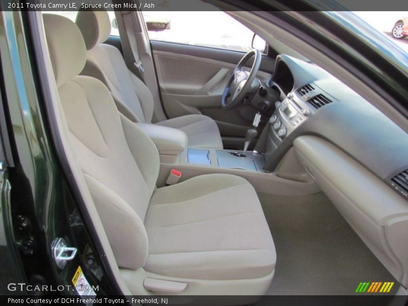 Spruce Green Mica / Ash 2011 Toyota Camry LE