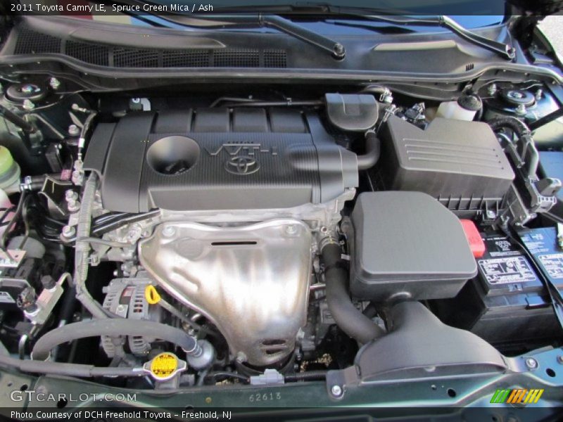 Spruce Green Mica / Ash 2011 Toyota Camry LE