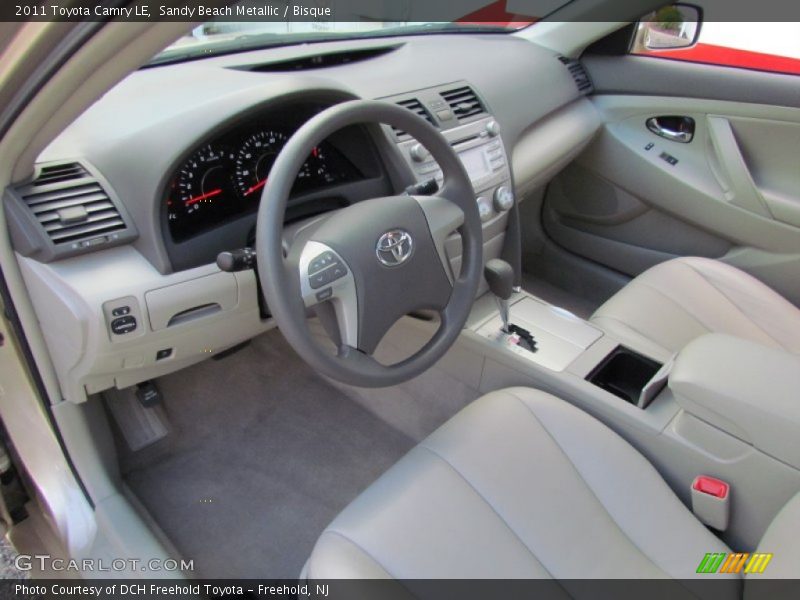 Sandy Beach Metallic / Bisque 2011 Toyota Camry LE