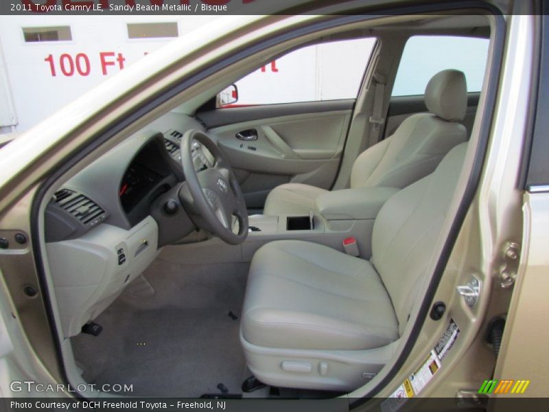 Sandy Beach Metallic / Bisque 2011 Toyota Camry LE