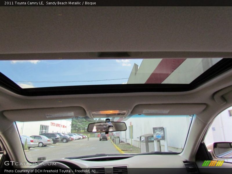 Sandy Beach Metallic / Bisque 2011 Toyota Camry LE