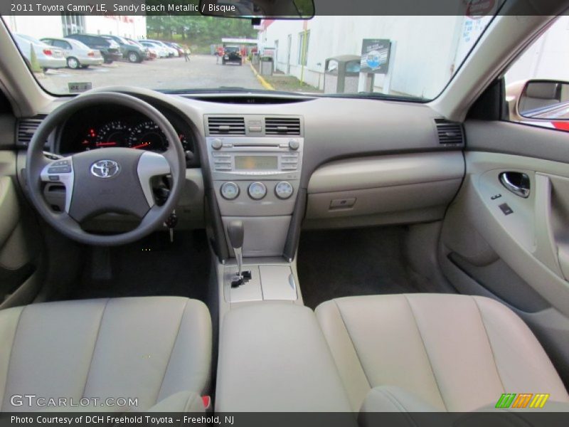 Sandy Beach Metallic / Bisque 2011 Toyota Camry LE