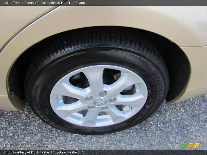 Sandy Beach Metallic / Bisque 2011 Toyota Camry LE