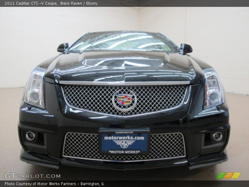 Black Raven / Ebony 2011 Cadillac CTS -V Coupe