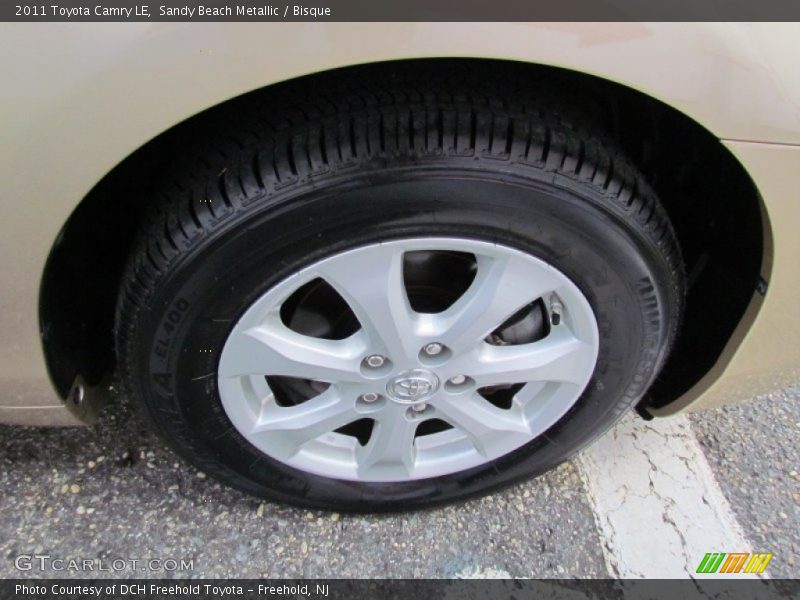 Sandy Beach Metallic / Bisque 2011 Toyota Camry LE