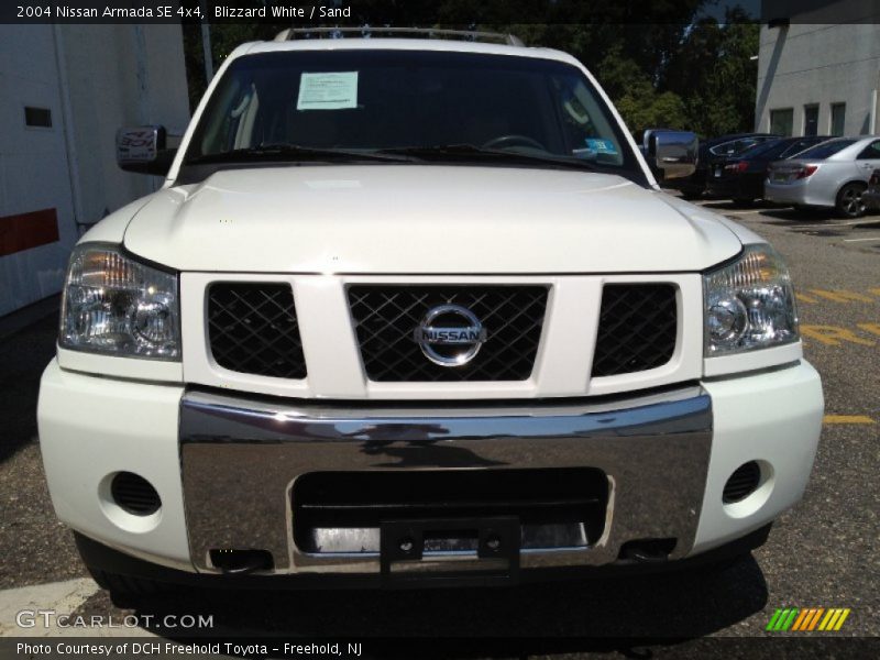 Blizzard White / Sand 2004 Nissan Armada SE 4x4