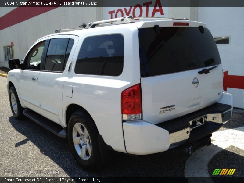 Blizzard White / Sand 2004 Nissan Armada SE 4x4