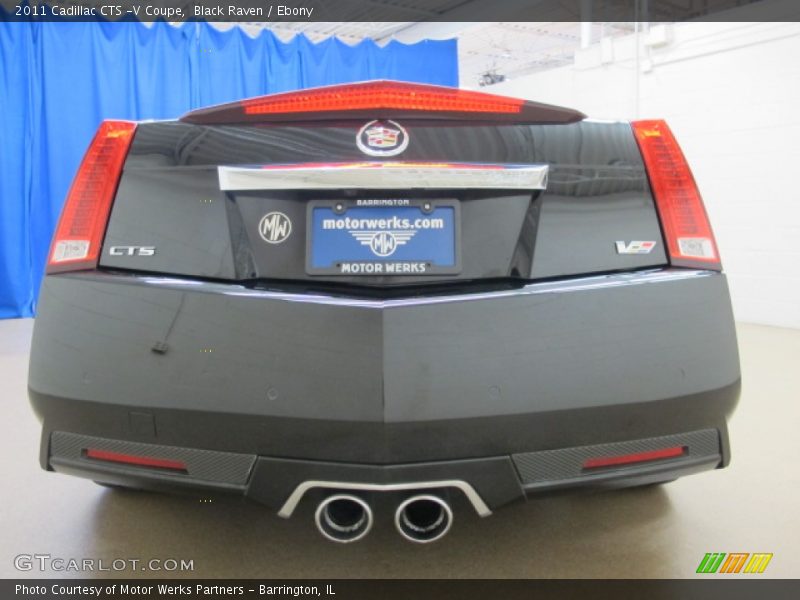 Black Raven / Ebony 2011 Cadillac CTS -V Coupe