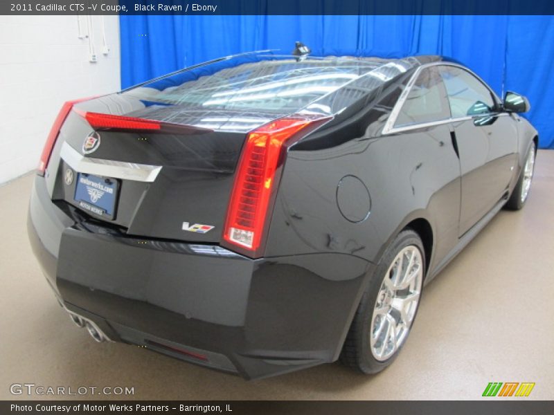Black Raven / Ebony 2011 Cadillac CTS -V Coupe