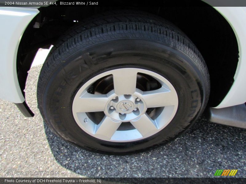 Blizzard White / Sand 2004 Nissan Armada SE 4x4