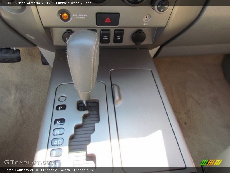 Blizzard White / Sand 2004 Nissan Armada SE 4x4