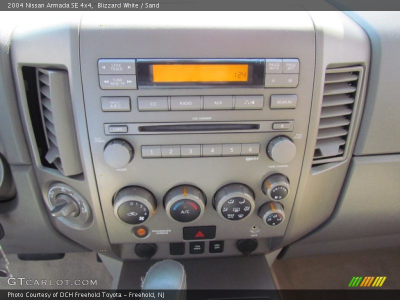 Blizzard White / Sand 2004 Nissan Armada SE 4x4