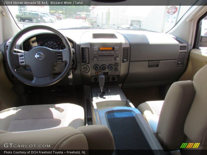 Blizzard White / Sand 2004 Nissan Armada SE 4x4