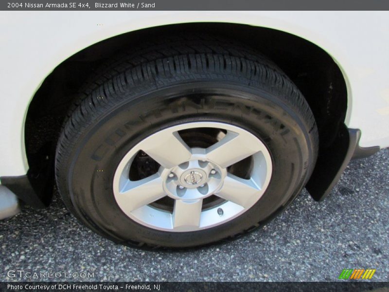 Blizzard White / Sand 2004 Nissan Armada SE 4x4