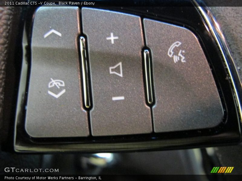 Controls of 2011 CTS -V Coupe