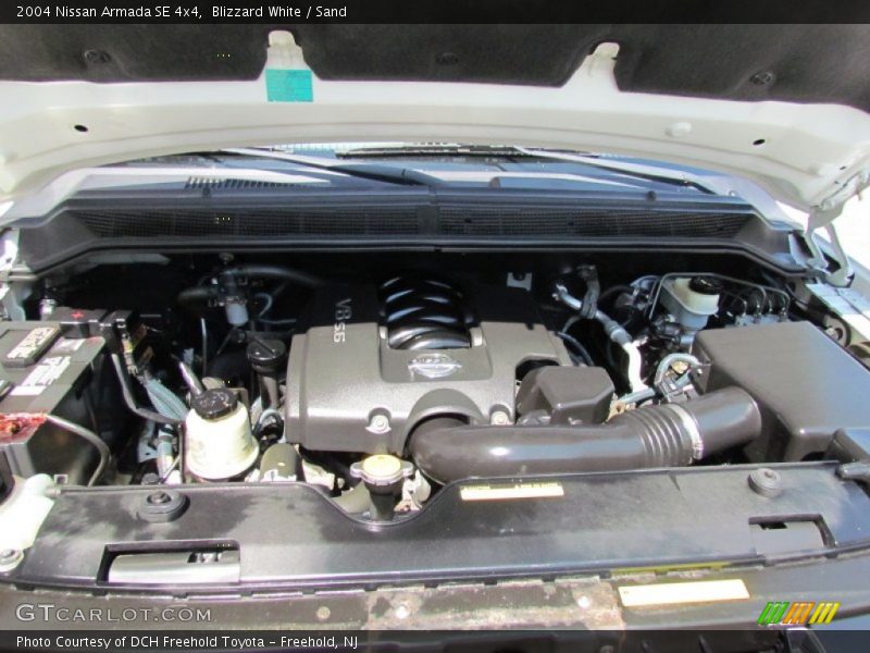 Blizzard White / Sand 2004 Nissan Armada SE 4x4