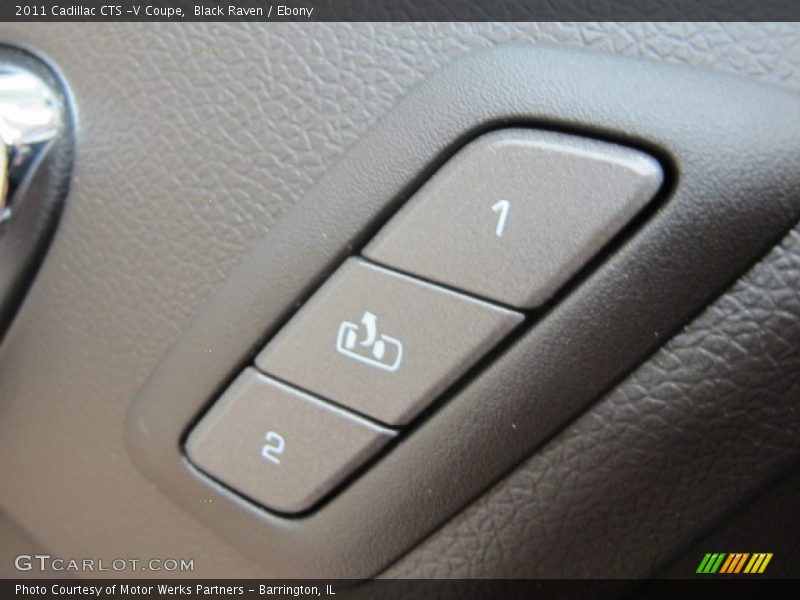 Controls of 2011 CTS -V Coupe