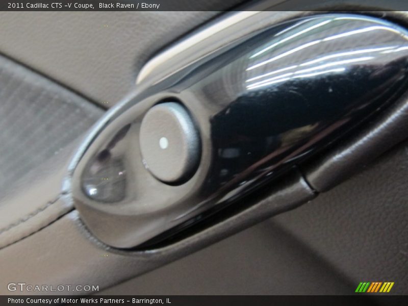 Black Raven / Ebony 2011 Cadillac CTS -V Coupe