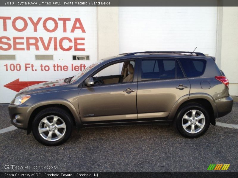 Pyrite Metallic / Sand Beige 2010 Toyota RAV4 Limited 4WD