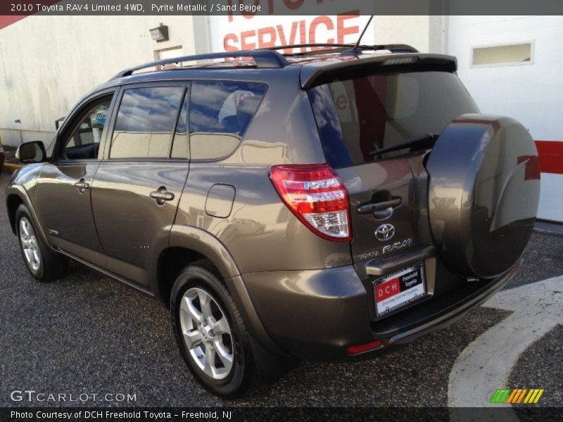 Pyrite Metallic / Sand Beige 2010 Toyota RAV4 Limited 4WD