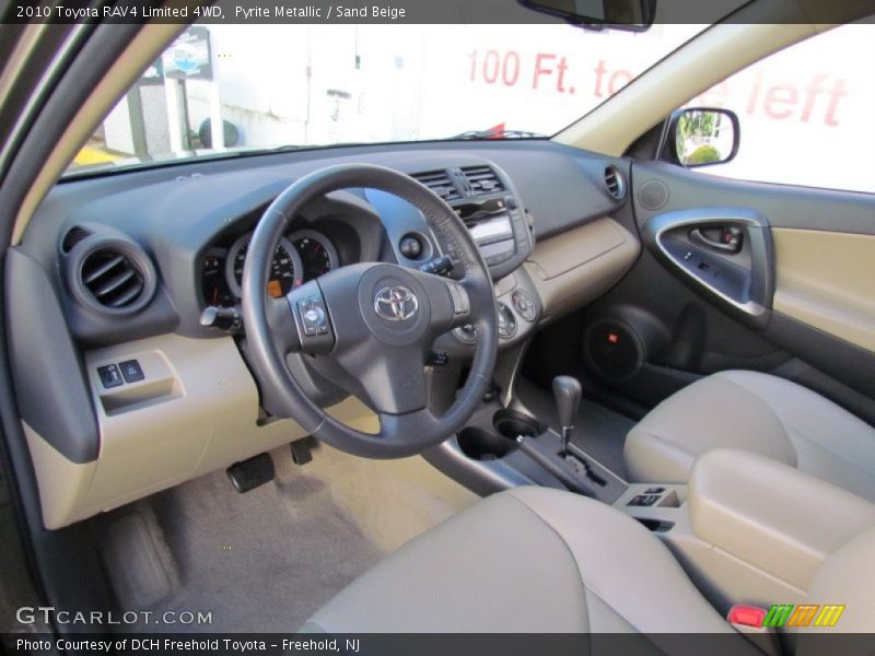 Pyrite Metallic / Sand Beige 2010 Toyota RAV4 Limited 4WD