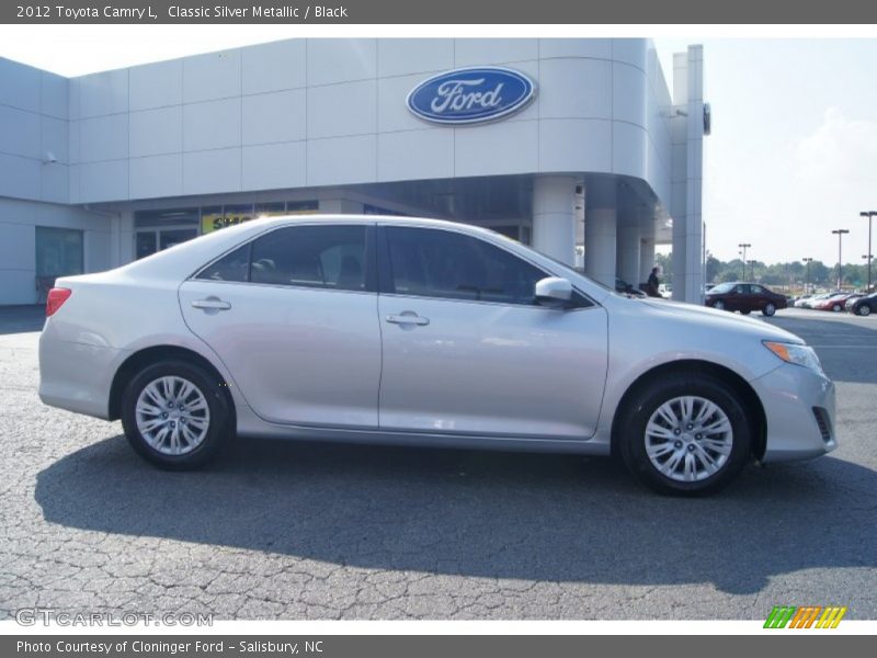 Classic Silver Metallic / Black 2012 Toyota Camry L
