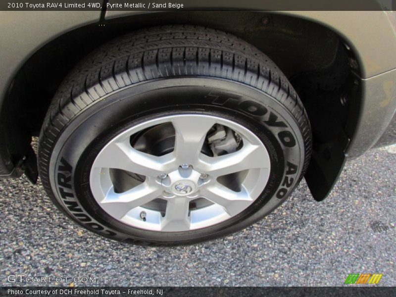 Pyrite Metallic / Sand Beige 2010 Toyota RAV4 Limited 4WD