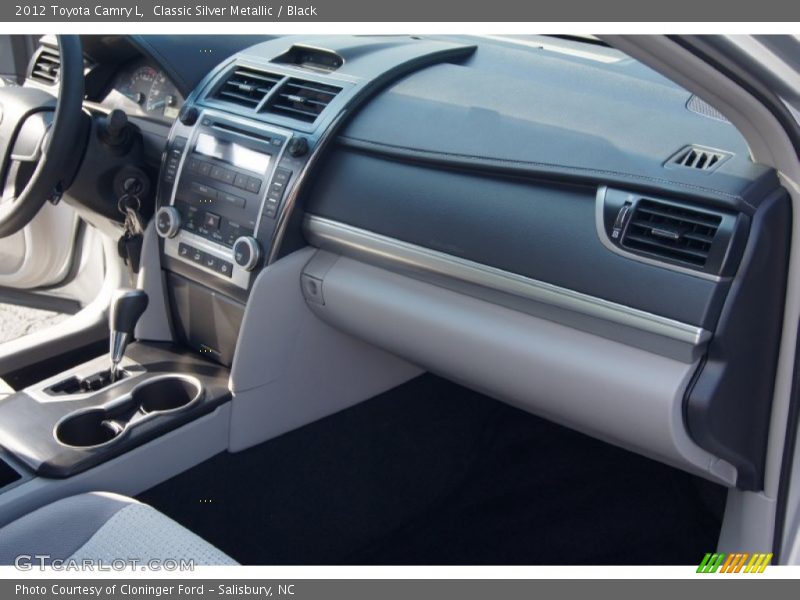 Classic Silver Metallic / Black 2012 Toyota Camry L