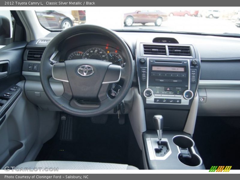 Classic Silver Metallic / Black 2012 Toyota Camry L