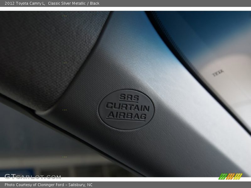 Classic Silver Metallic / Black 2012 Toyota Camry L