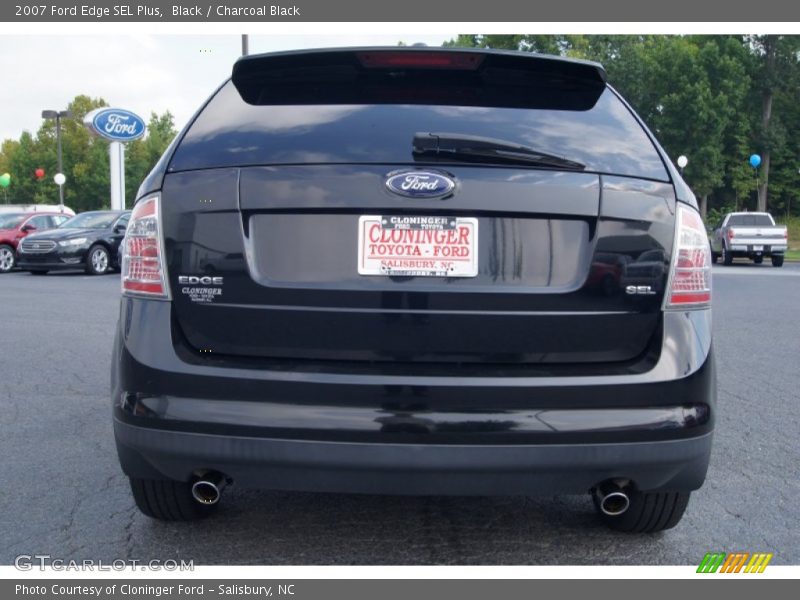 Black / Charcoal Black 2007 Ford Edge SEL Plus