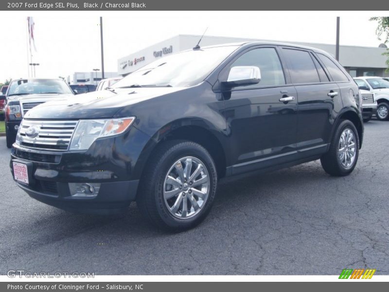 Black / Charcoal Black 2007 Ford Edge SEL Plus