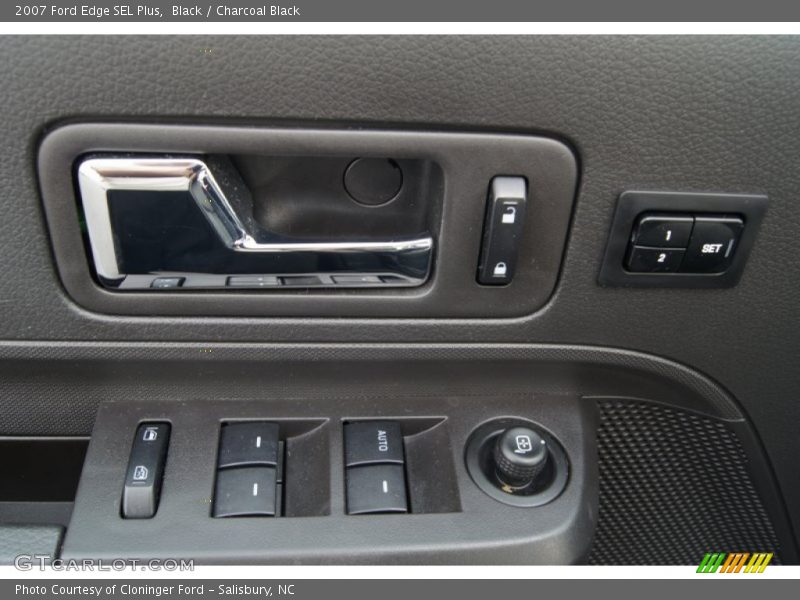 Black / Charcoal Black 2007 Ford Edge SEL Plus