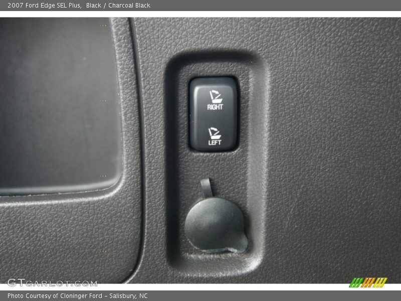 Black / Charcoal Black 2007 Ford Edge SEL Plus