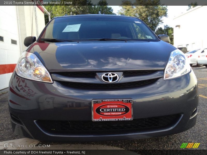 Slate Metallic / Stone 2010 Toyota Sienna LE