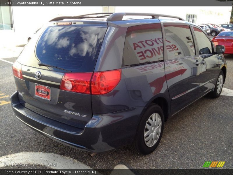 Slate Metallic / Stone 2010 Toyota Sienna LE