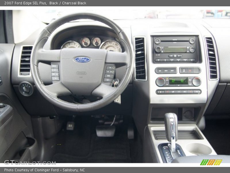 Black / Charcoal Black 2007 Ford Edge SEL Plus