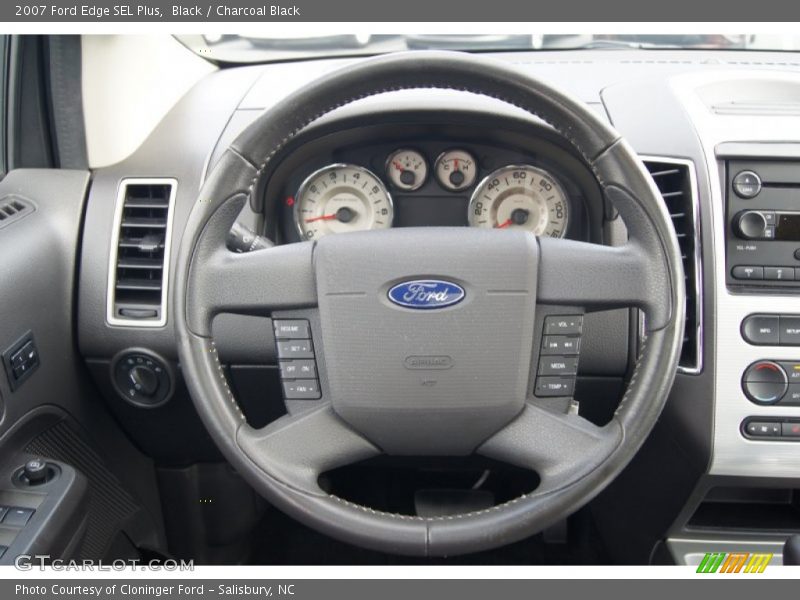 Black / Charcoal Black 2007 Ford Edge SEL Plus