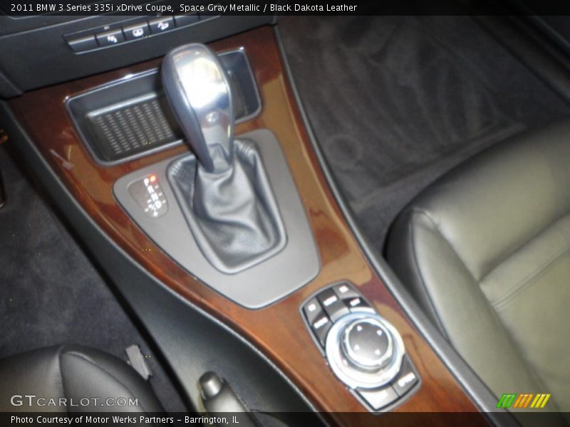 Space Gray Metallic / Black Dakota Leather 2011 BMW 3 Series 335i xDrive Coupe