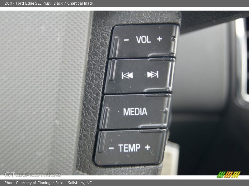 Black / Charcoal Black 2007 Ford Edge SEL Plus