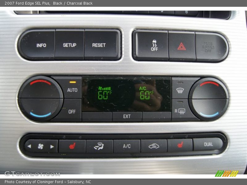 Black / Charcoal Black 2007 Ford Edge SEL Plus