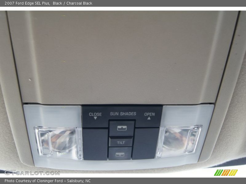 Black / Charcoal Black 2007 Ford Edge SEL Plus