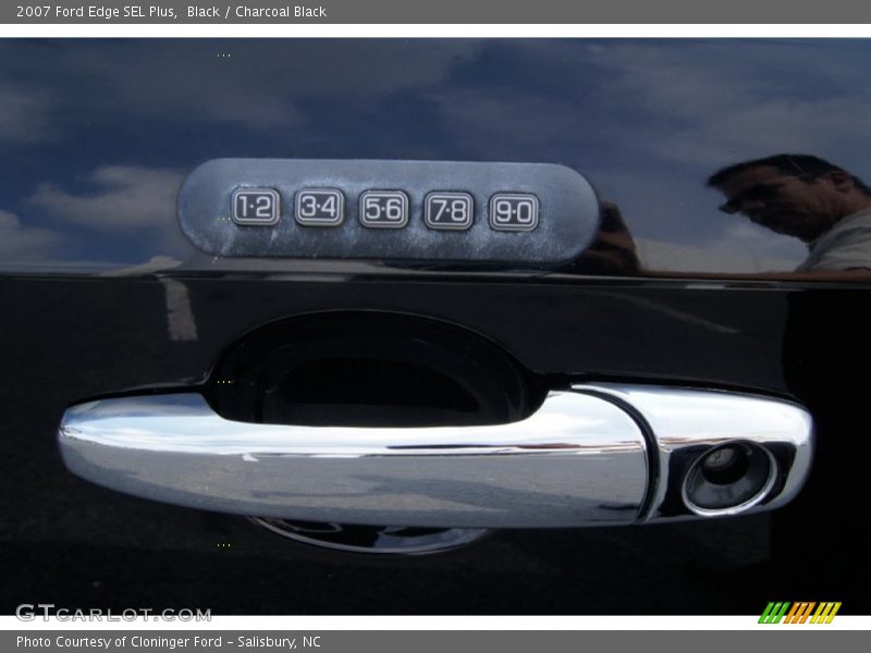 Black / Charcoal Black 2007 Ford Edge SEL Plus