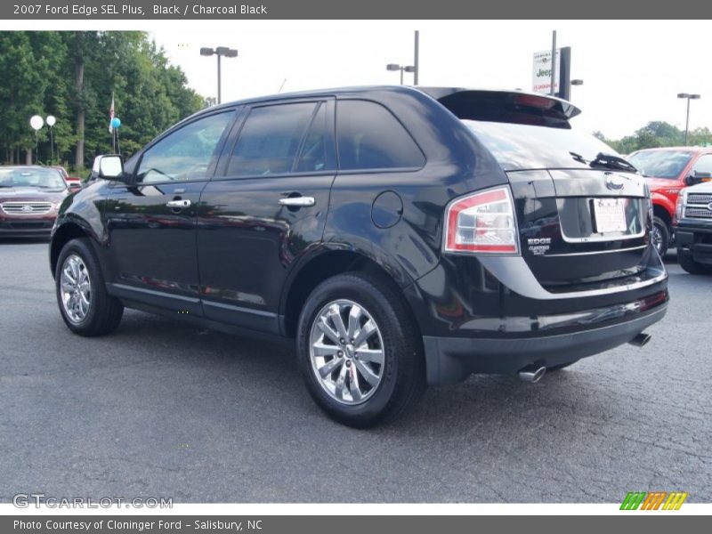 Black / Charcoal Black 2007 Ford Edge SEL Plus