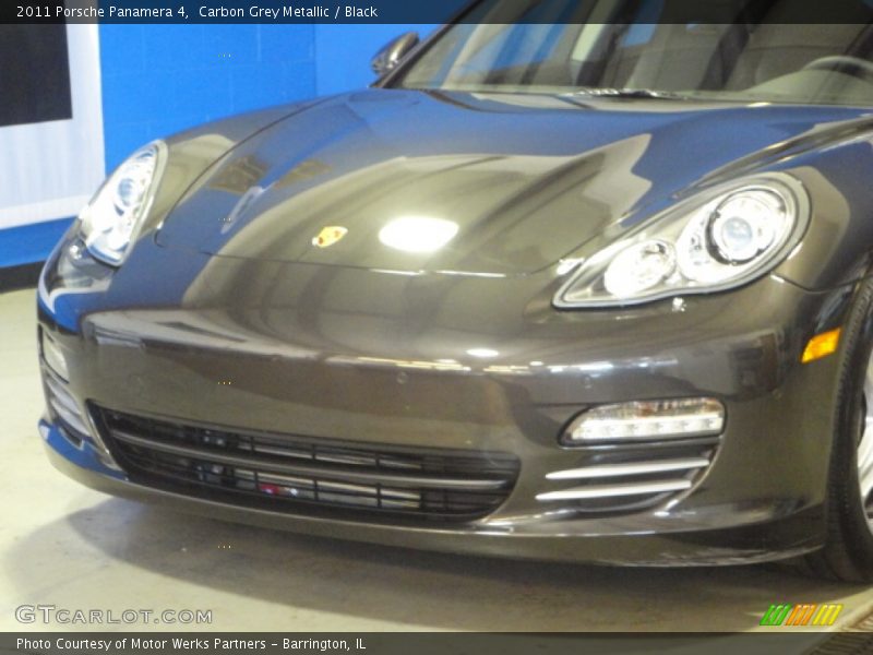 Carbon Grey Metallic / Black 2011 Porsche Panamera 4