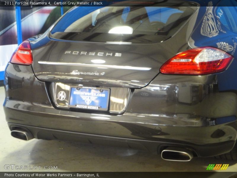 Carbon Grey Metallic / Black 2011 Porsche Panamera 4