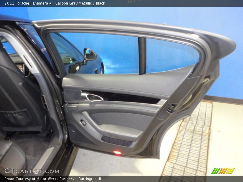 Carbon Grey Metallic / Black 2011 Porsche Panamera 4