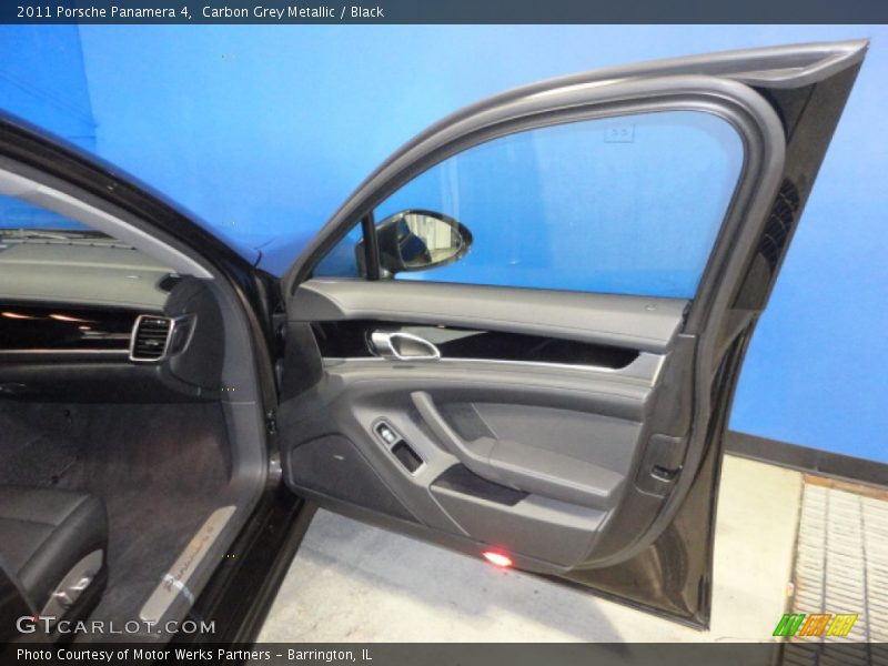 Carbon Grey Metallic / Black 2011 Porsche Panamera 4