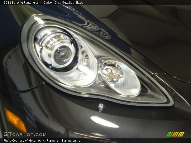 Carbon Grey Metallic / Black 2011 Porsche Panamera 4